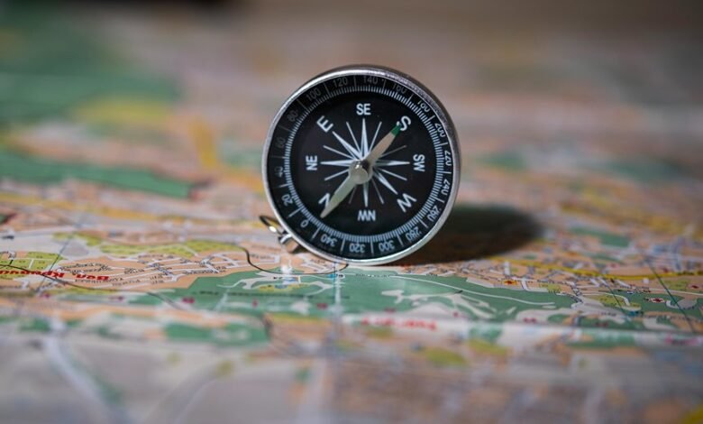 directional search compass tool